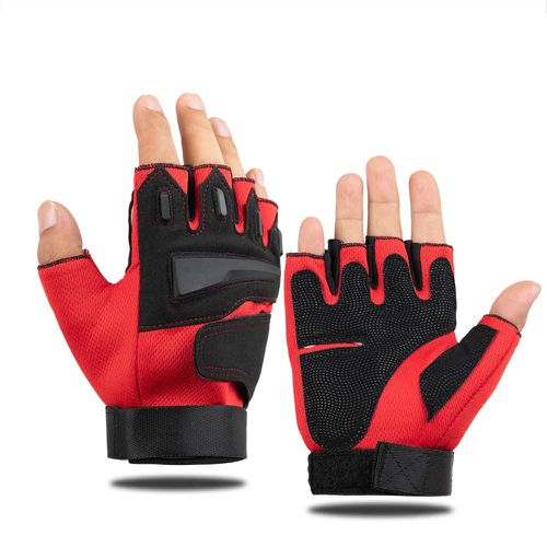 Paire Gants bicolore sport respirant - SHEIN - Modalova