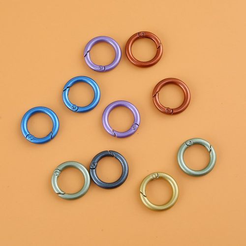 Pièces Accessoire de bijoux DIY de couleur aléatoire cercle - SHEIN - Modalova
