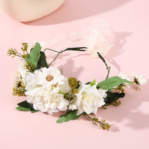 Bandeau pour cheveux à fleur - SHEIN - Modalova
