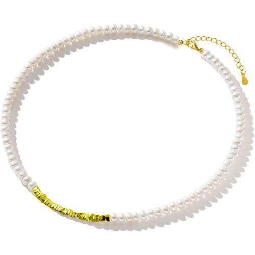Bracelet argent avec fausses perles - SHEIN - Modalova