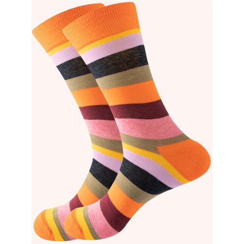 Chaussettes à blocs de couleurs - SHEIN - Modalova