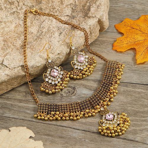 Pièces Set de bijoux à strass & à perles - SHEIN - Modalova