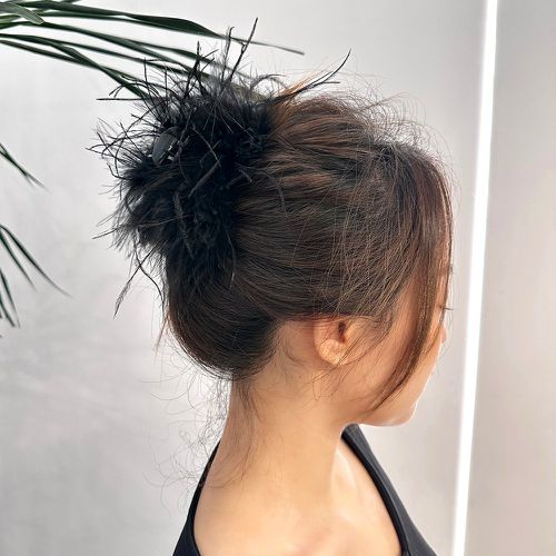 Griffe à cheveux à détail plume - SHEIN - Modalova