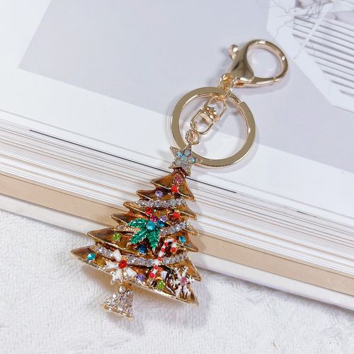 Porte-clés à breloque arbre Noël - SHEIN - Modalova