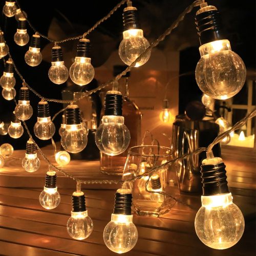 Pièce 10/20 Ampoules Led 1,5/3m Guirlande Lumineuse Décorative, Convient Pour La Chambre À Coucher, Fête D'anniversaire, Mariage, Bar, Décoration - SHEIN - Modalova
