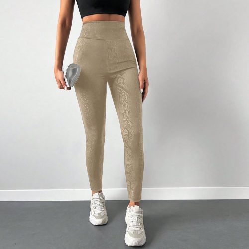 Legging imprimé python Taille Haute - SHEIN - Modalova