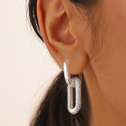 Boucles D'oreilles Avec Strass - SHEIN - Modalova