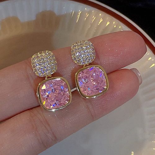 Boucles D'oreilles Avec Strass - SHEIN - Modalova