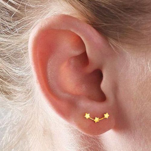 Boucles d'oreille à détail d'étoile 1 parie - SHEIN - Modalova
