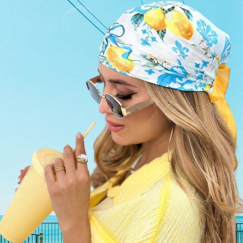 Pièce Foulard carré petit de 70 cm à imprimé s, foulard casual/bandana à porter au quotidien, protection solaire - SHEIN - Modalova