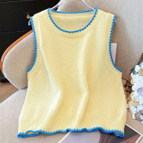 S grande taille Cardigan style français en maille, coupe ample col rond, automne/hiver. Polyvalent pour le port décontracté et au bureau - SHEIN - Modalova
