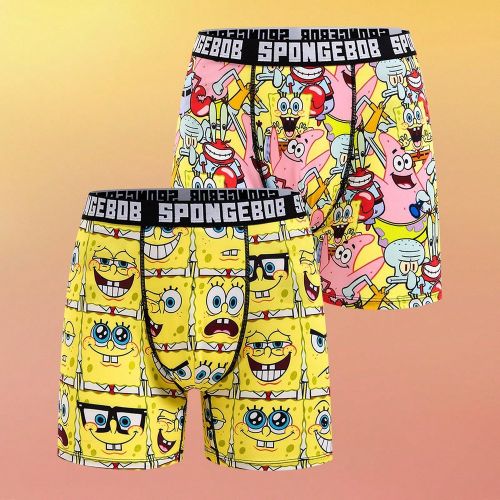 Boxerss avec motifs de lettres et de dessins animés, sous-vêtements mignons - SHEIN - Modalova
