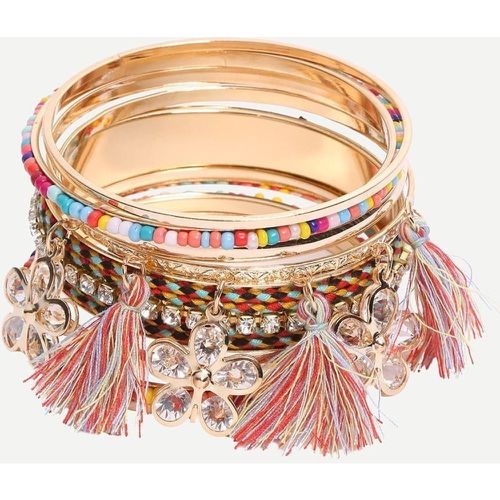 Bracelet vintage avec franges - SHEIN - Modalova