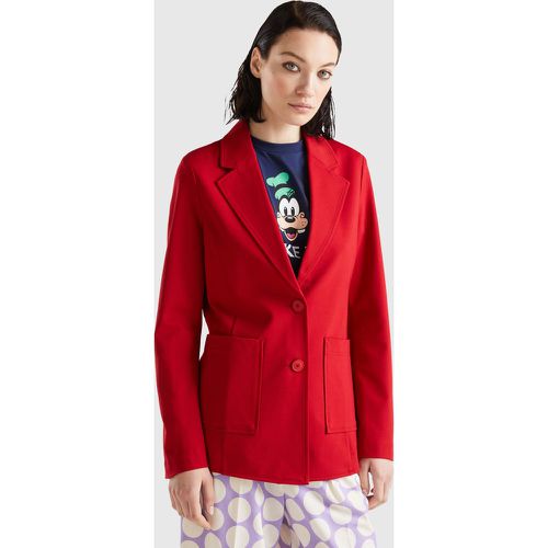 Benetton, Blazer Ajusté, taille 38, Rouge - United Colors of Benetton - Modalova