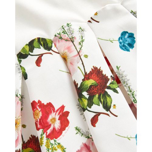 Robe à mancherons et jupe florale - Ted Baker - Modalova