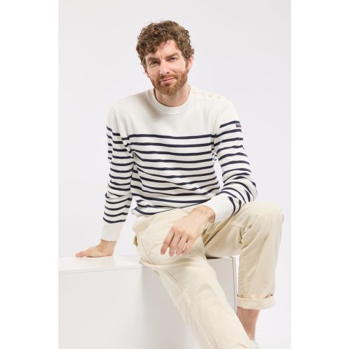 Pull marin rayé Groix - coton - ARMOR LUX FR - Modalova