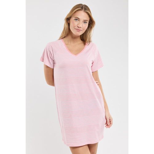 ARMOR-LUX Chemise de nuit rayée - coton léger / 2XL - 46 - ARMOR LUX FR - Modalova