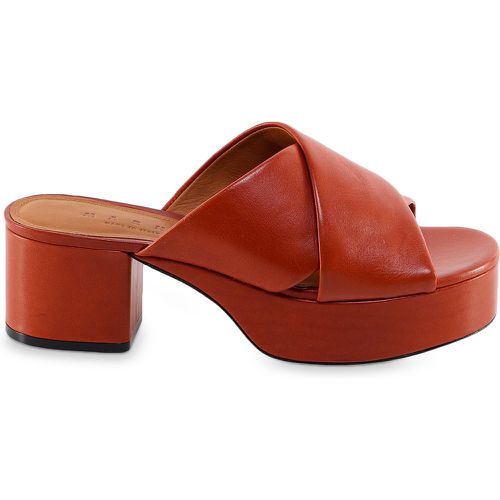 Leather sandals - Marni - Modalova