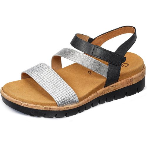 Les sandales à talon compensé cuir nappa veau taille 40 - Gabor Comfort - Modalova