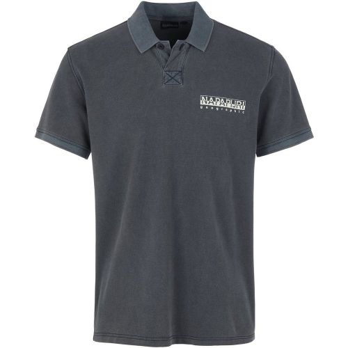 Le polo Napapijri bleu taille 50 - Napapijri - Modalova