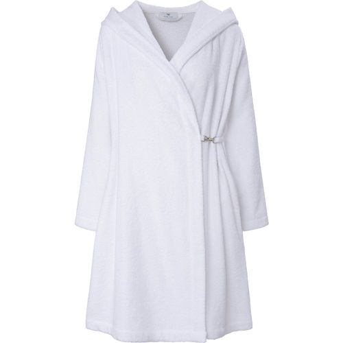 Femme Vêtements Vêtements de nuit Robes de chambre et peignoirs Le peignoir éponge 100% coton taille 40 Peter Hahn en coloris Blanc 