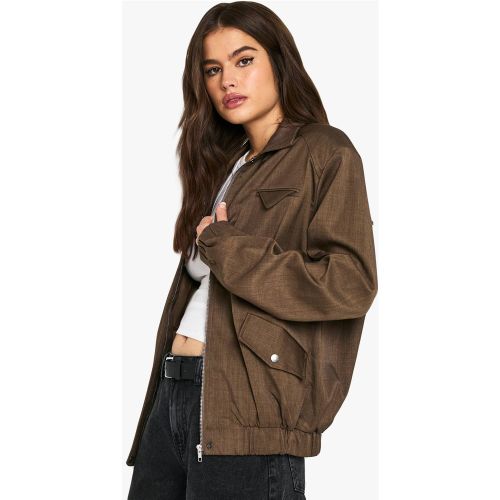 Bomber Surdimensionné Sur Mesure - 36 - boohoo - Modalova