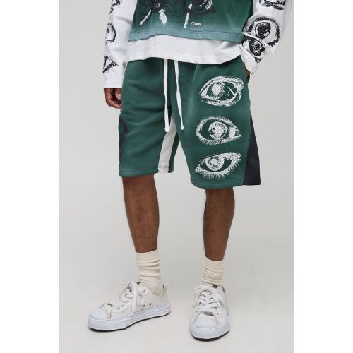 Short mi-long oversize imprimé - Ofcl - XL - Boohooman - Modalova