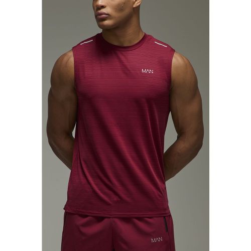 Débardeur de sport à slogan - MAN Active - 2XL - Boohooman - Modalova