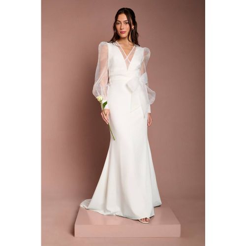 Haut Cache-cœur En Organza | Taille 42 - Coast - Modalova
