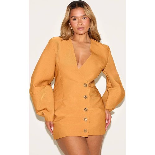 Rust Robe Blazer Cintrée Forme A À Manches Cocon | Taille 34 - PrettyLittleThing - Modalova