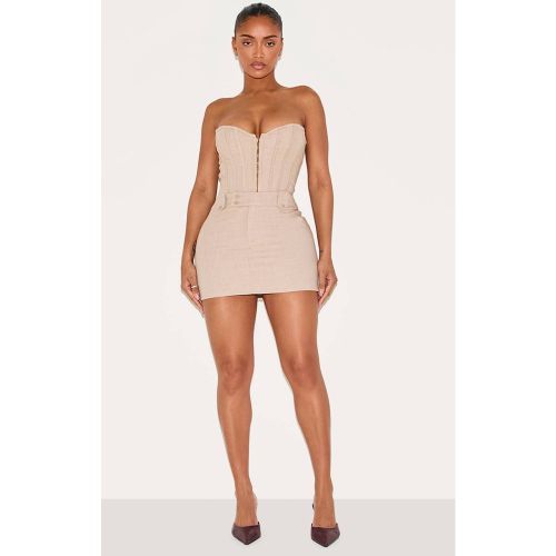 Stone Mini-jupe Micro Tissée Shape Coordonnée | Taille 42 - PrettyLittleThing - Modalova