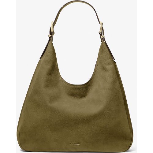 MK Grand sac porté épaule bohème Nolita en nubuck - Michael Kors - MICHAEL Michael Kors - Modalova