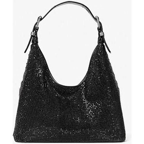 MK Petit sac porté épaule bohème Nolita en maille à strass en édition limitée - Michael Kors - MICHAEL Michael Kors - Modalova