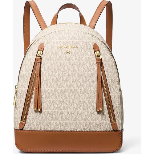 MK Sac à dos Brooklyn de taille moyenne à logo - Michael Kors - MICHAEL Michael Kors - Modalova