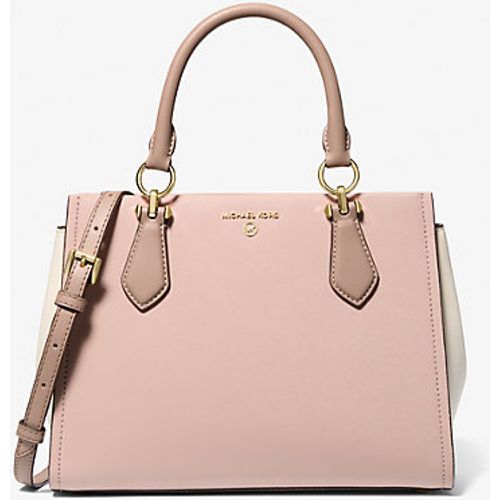 MK Sac Marilyn en cuir saffiano aux couleurs contrastées de taille moyenne - Michael Kors - MICHAEL Michael Kors - Modalova