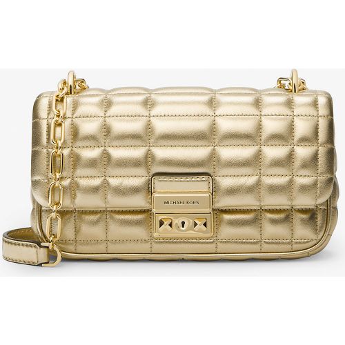 MK Petit sac porté épaule Tribeca en cuir matelassé métallisé - Michael Kors - MICHAEL Michael Kors - Modalova