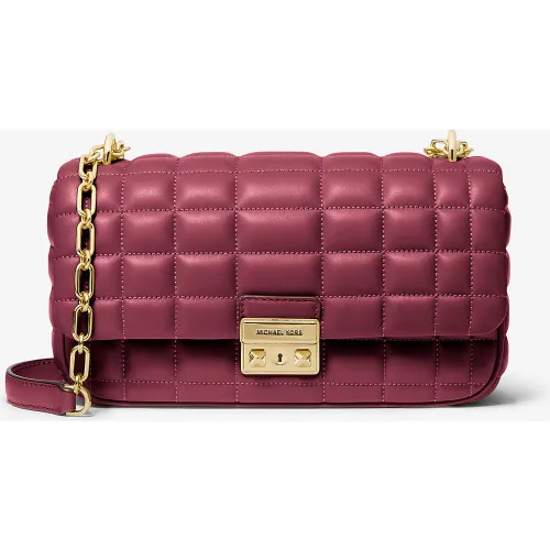 MK Grand sac porté épaule Tribeca en cuir matelassé - Michael Kors - MICHAEL Michael Kors - Modalova