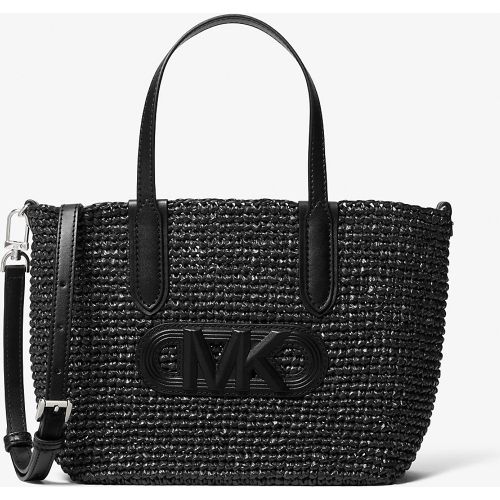 MK Très petit cabas Eliza en paille à logo Empire - Michael Kors - MICHAEL Michael Kors - Modalova