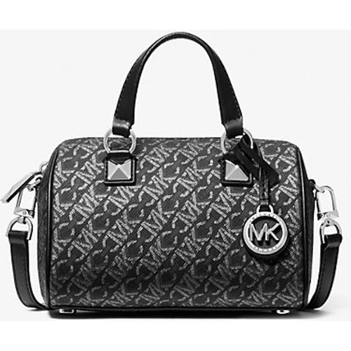 MK Petit sac marin à bandoulière Grayson métallisé avec logo Empire Signature - Michael Kors - MICHAEL Michael Kors - Modalova