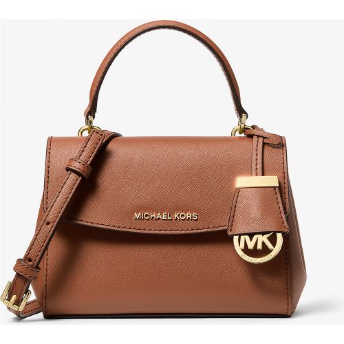 MK Très petit sac à bandoulière Ava en cuir saffiano - Michael Kors - MICHAEL Michael Kors - Modalova