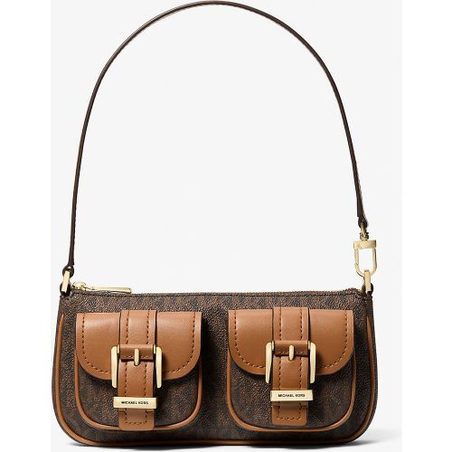 MK Petite pochette Zoe à logo emblématique - Michael Kors - MICHAEL Michael Kors - Modalova
