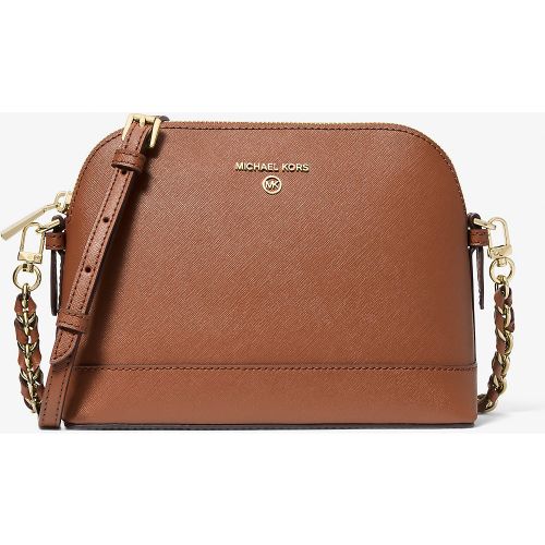 MK Grand sac à bandoulière de forme arrondie en cuir saffiano - Michael Kors - MICHAEL Michael Kors - Modalova
