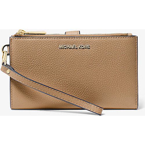 MK Portefeuille Adele en cuir pour smartphone - Michael Kors - MICHAEL Michael Kors - Modalova