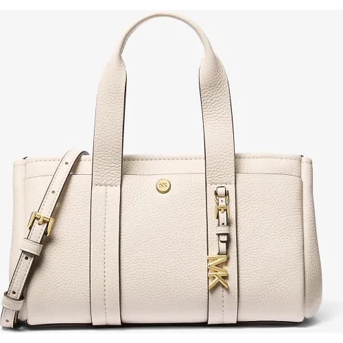 MK Très petit sac à bandoulière Romee en cuir grainé - Michael Kors - MICHAEL Michael Kors - Modalova