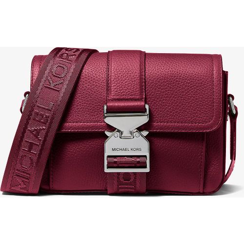 MK Sac à bandoulière Hudson en cuir grainé - Michael Kors - Michael Kors Mens - Modalova