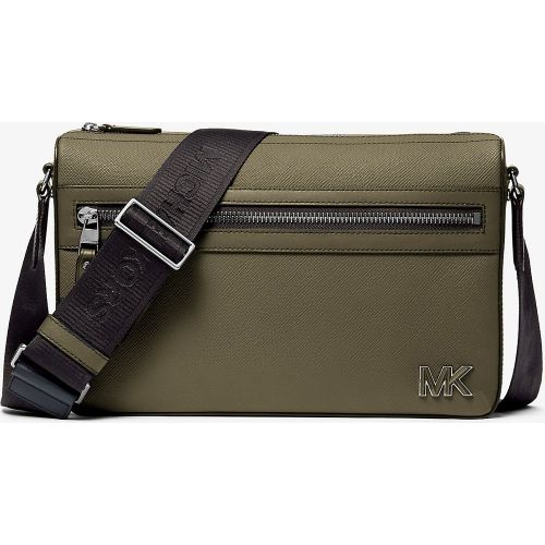 MK Besace Edison de taille moyenne en cuir saffiano - Michael Kors - Michael Kors Mens - Modalova