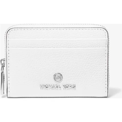 MK Petit portefeuille Jet Set en cuir grainé - Michael Kors - MICHAEL Michael Kors - Modalova