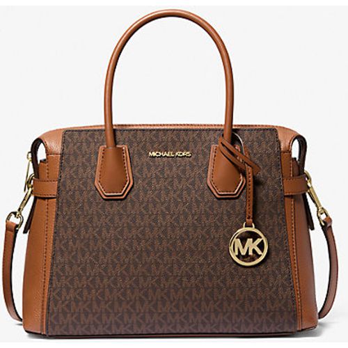 MK Sac Mercer de taille moyenne à ceinture en cuir à logo Signature - Michael Kors - Michael Kors Outlet - Modalova