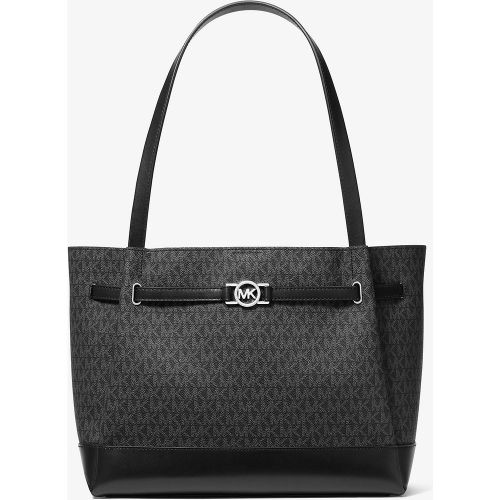 MK Grand cabas Reed à Logo Signature - Michael Kors - Michael Kors Outlet - Modalova