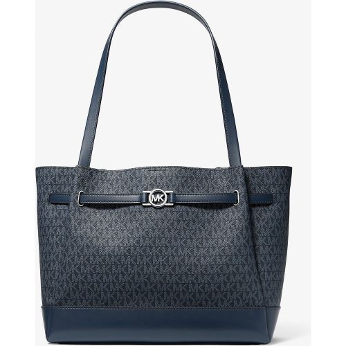 MK Grand cabas Reed à Logo Signature - Michael Kors - Michael Kors Outlet - Modalova